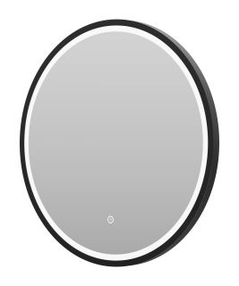 Зеркало с подсветкой Misty Альферац 60см чёрный Зеркало с подсветкой Misty Альферац 60см чёрный