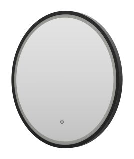 Зеркало с подсветкой Misty Альферац 60см чёрный Зеркало с подсветкой Misty Альферац 60см чёрный
