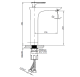 Смеситель для раковины AltroBagno Aperto 010207 Bi Смеситель для раковины AltroBagno Aperto 010207 Bi