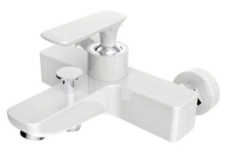 Смеситель для ванны AltroBagno Aperto 0208 Bi белый Смеситель для ванны AltroBagno Aperto 0208 Bi белый