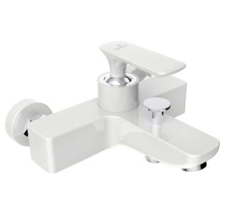 Смеситель для ванны AltroBagno Aperto 0208 Bi белый Смеситель для ванны AltroBagno Aperto 0208 Bi белый