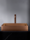 Раковина AltroBagno Astro 001019 RaSp из нержавеющей стали медь матовая  Раковина AltroBagno Astro 001019 RaSp из нержавеющей стали медь матовая