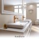 Смеситель для раковины AltroBagno Beatrice 0115 R Or Смеситель для раковины AltroBagno Beatrice 0115 R Or