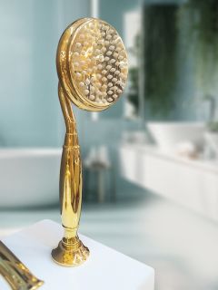 Смеситель на борт ванны с душем AltroBagno Beatrice 020103 Or золото Смеситель на борт ванны с душем AltroBagno Beatrice 020103 Or золото