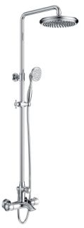 Душевая система с термостатом AltroBagno Beatrice 030406 Cr хром Душевая система с термостатом AltroBagno Beatrice 030406 Cr хром