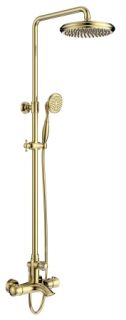 Душевая система с термостатом AltroBagno Beatrice 030408 Or золото Душевая система с термостатом AltroBagno Beatrice 030408 Or золото