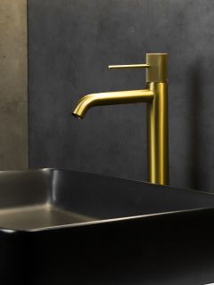Смеситель для раковины AltroBagno Bilancia 010227 OrSp Смеситель для раковины AltroBagno Bilancia 010227 OrSp