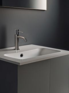 Смеситель для раковины AltroBagno Bilancia 0141 GrMt Смеситель для раковины AltroBagno Bilancia 0141 GrMt