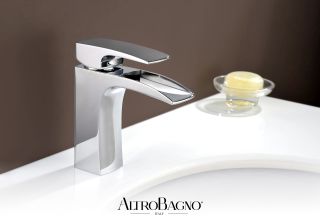 Смеситель для раковины AltroBagno Cascata 0110 Cr Смеситель для раковины AltroBagno Cascata 0110 Cr