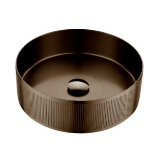 Раковина AltroBagno Costoso 001008 BrAn из нержавеющей стали бронза состаренная Раковина AltroBagno Costoso 001008 BrAn из нержавеющей стали бронза состаренная