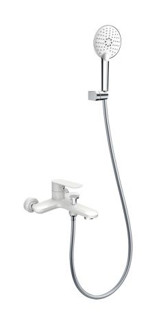 Смеситель для ванны AltroBagno Diretto 0209 Bi белый Смеситель для ванны AltroBagno Diretto 0209 Bi белый