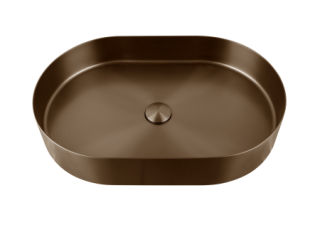 Раковина AltroBagno Eterno 001028 BrAn из нержавеющей стали бронза состаренная Раковина AltroBagno Eterno 001028 BrAn из нержавеющей стали бронза состаренная