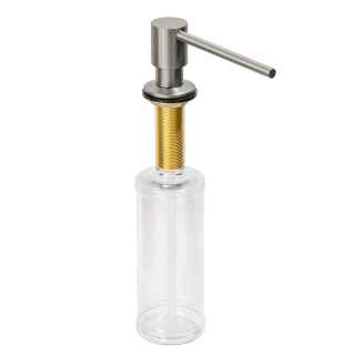 Дозатор для кухонной мойки AltroBagno Flusso 080501 Ni никель Дозатор для кухонной мойки AltroBagno Flusso 080501 Ni никель