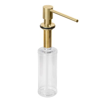 Дозатор для кухонной мойки AltroBagno Flusso 080502 OrSp матовое золото Дозатор для кухонной мойки AltroBagno Flusso 080502 OrSp матовое золото