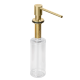 Дозатор для кухонной мойки AltroBagno Flusso 080502 OrSp матовое золото Дозатор для кухонной мойки AltroBagno Flusso 080502 OrSp матовое золото
