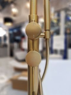 Смеситель для ванны AltroBagno Metropoli 020203 OrSp матовое золото Смеситель для ванны AltroBagno Metropoli 020203 OrSp матовое золото
