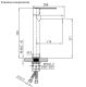 Смеситель для раковины AltroBagno Unione 010221 NeOp Смеситель для раковины AltroBagno Unione 010221 NeOp