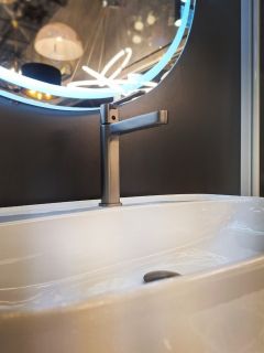 Смеситель для раковины AltroBagno Unione 0137 GrMt Смеситель для раковины AltroBagno Unione 0137 GrMt