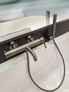 Смеситель для ванны AltroBagno Unione 0222 GrMt Смеситель для ванны AltroBagno Unione 0222 GrMt