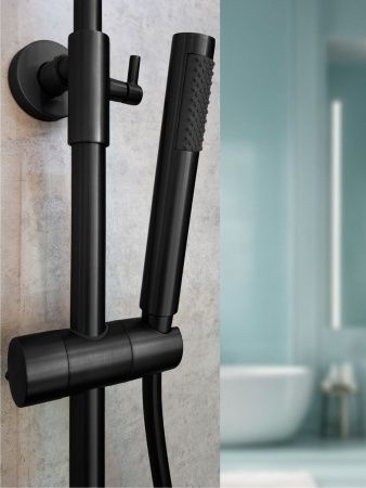 Душевая система AltroBagno Unione 030209 NeOp черный матовый
