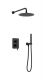 Душевая система AltroBagno Unione 040107 NeOp черный матовый