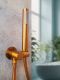 Душевая система с термостатом AltroBagno Unione 040410 RaSp матовая медь  Душевая система с термостатом AltroBagno Unione 040410 RaSp матовая медь
