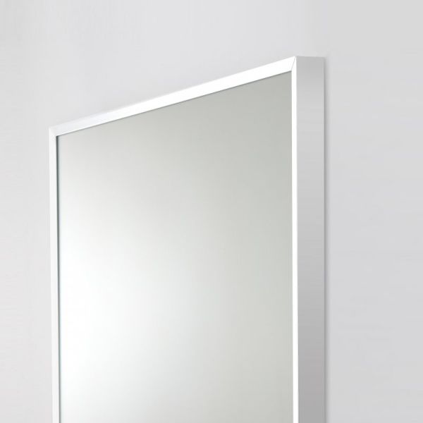 Зеркало BELBAGNO в алюминиевой раме хром 60x80 см