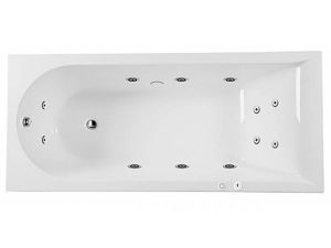 Акриловая ванна Am.pm Inspire W5AW-170-075W2D64 170x75 см с гидромассажем Evo Plus