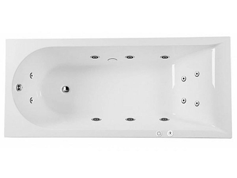 Акриловая ванна Am.pm Inspire W5AW-170-075W2D64 170x75 см с гидромассажем Evo Plus