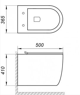 Унитаз подвесной BelBagno Amanda BB051CHR Унитаз подвесной BelBagno Amanda BB051CHR
