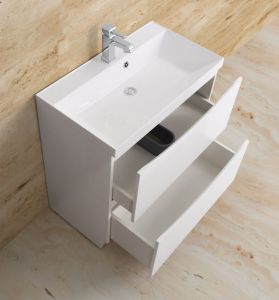 Тумба под раковину BelBagno напольная 90x85см Bianco Lucido MARINO-900-2C-PIA-BL-P