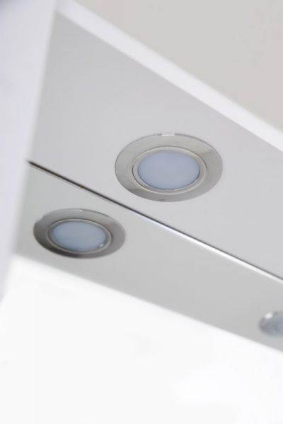 Зеркальный шкаф BelBagno с подсветкой 100x75см Bianco Lucido MARINO-SPC-1000/750-2A-BL-P