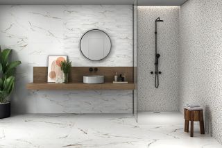 Плитка Emigres Mos Alba Mat Gold 71226, 25x75