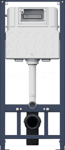 Система инсталляции для унитазов AM.PM Pro I012704.9001 с клавишей Pro L, белый