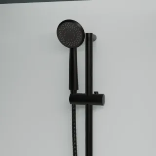 Душевая кабина RGW AN-208B 381320888-24 80x80 см профиль чёрный стекло матовое-сатинат