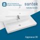 Мебельная раковина Santek Адриана 1WH501629 90 см белый