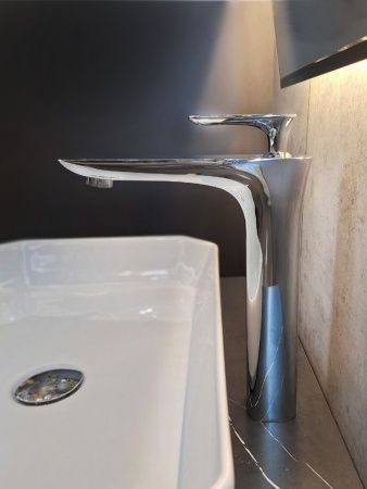 Смеситель для раковины AltroBagno Aperto 010205 Cr хром Смеситель для раковины AltroBagno Aperto 010205 Cr хром