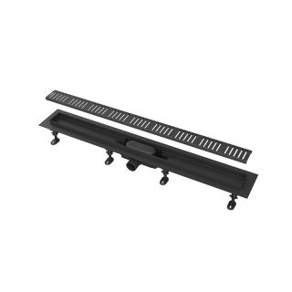 Душевой лоток Kerama Marazzi APZ10BLACK-750KM 75 см smart с перфорированной решёткой Душевой лоток Kerama Marazzi APZ10BLACK-750KM 75 см smart с перфорированной решёткой