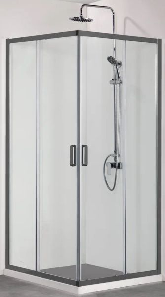 Душевой уголок Aquatek AQ ARI KV 09020BL 90х90 см чёрный матовый Душевой уголок Aquatek AQ ARI KV 09020BL 90х90 см чёрный матовый