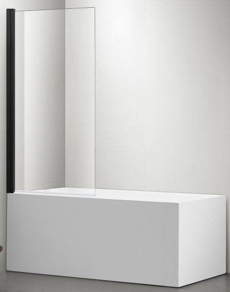 Шторка на ванну Aquatek AQ DEL SBA 08015BL 80см чёрный