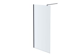 Душевая перегородка Aquatek Walk in с держателем AQ WIW 12020GM 120 см см оружейная сталь