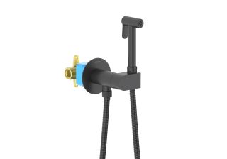 Гигиенический ручной душ Aquatek Оберон AQ1024MB черный Гигиенический ручной душ Aquatek Оберон AQ1024MB черный