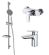 Комплект для ванны Aquatek Вега AQ1031CR хром