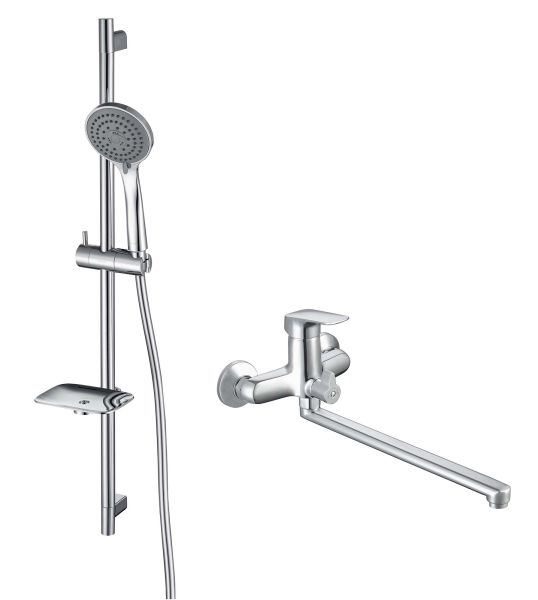 Комплект для ванны и душа Aquatek Вега AQ1033CR хром