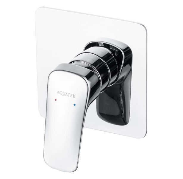 Комплект для душа Aquatek Вега AQ1076CR 3 в 1 AQ1066CR+AQ2454CR+AQ2011CR хром