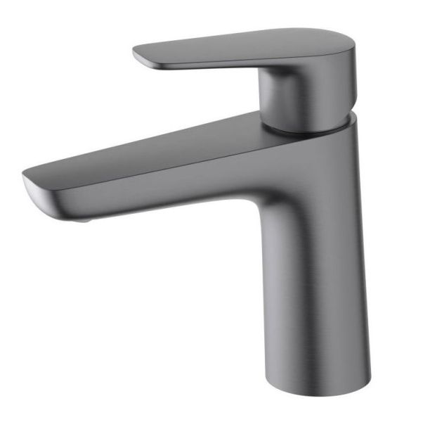 Смеситель для раковины Aquatek Бетта AQ1110BGM шлифованный чёрный хром