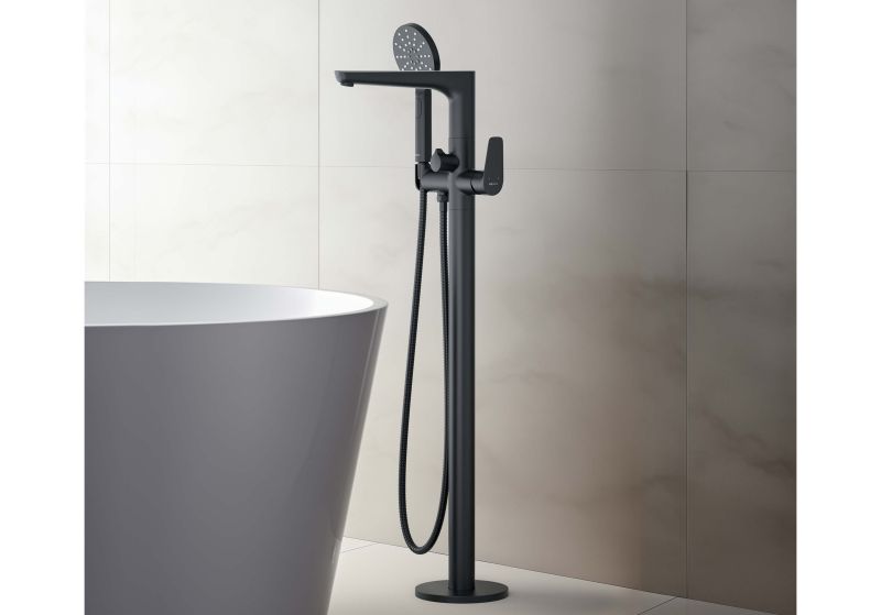 Смеситель для ванны Aquatek Бетта AQ1145MB черный