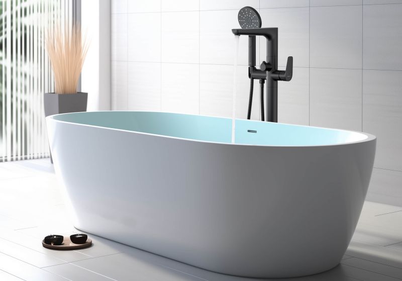 Смеситель для ванны Aquatek Бетта AQ1145MB черный