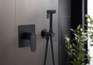 Гигиенический ручной душ Aquatek Оберон AQ1219MB черный Гигиенический ручной душ Aquatek Оберон AQ1219MB черный