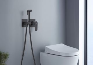 Гигиенический ручной душ Aquatek Оберон AQ1220MB черный Гигиенический ручной душ Aquatek Оберон AQ1220MB черный